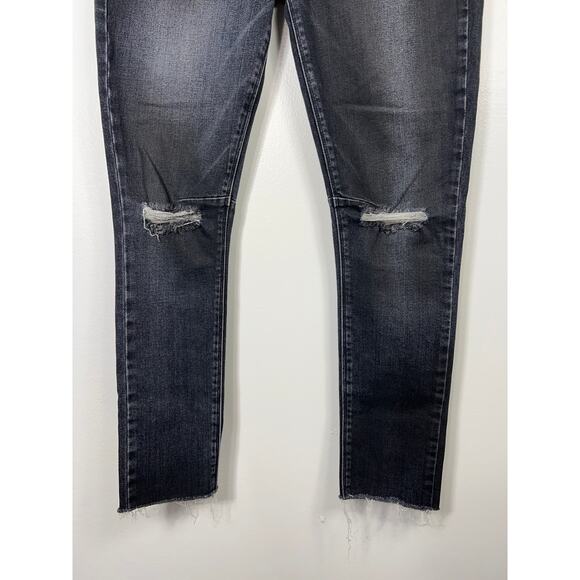 Rta Denim Icon Skinny Ankle Jeans Black Women's 26 / 2 - Picture 3 of 12